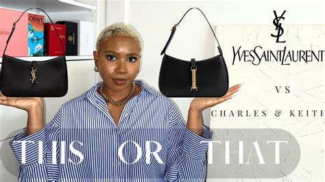 charles and keith ysl dupe|ysl 5 a 7 dupes.